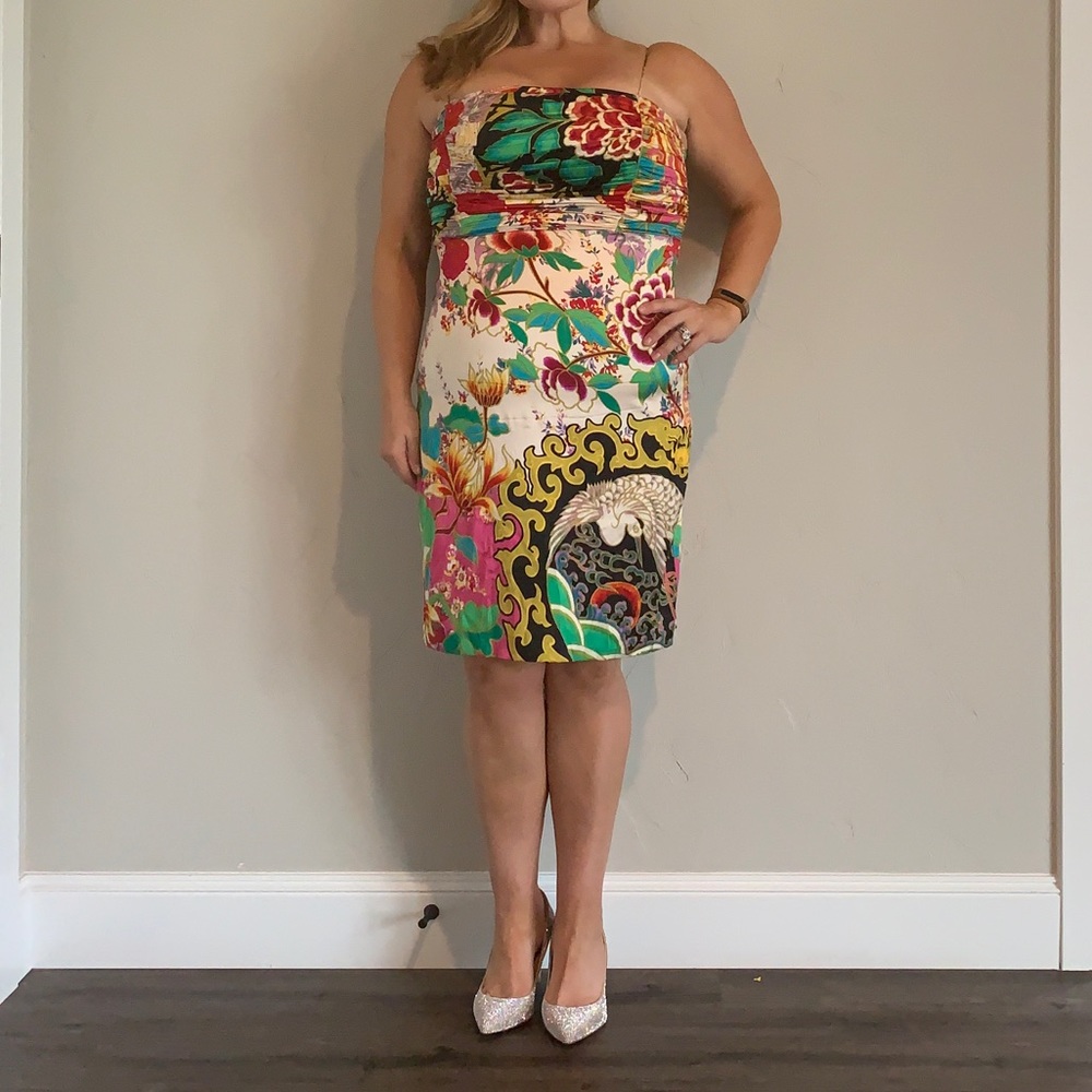 Mary.L Couture Satin Strapless Dress